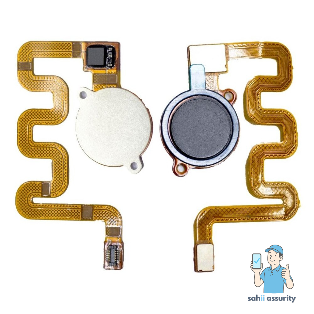 Fingerprint Sensor with Flex Cable for Xiaomi Redmi 6 Pro Black